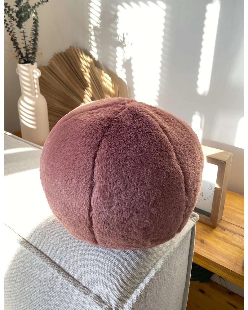 Декоративна възглавница от микроплюш ø 25 cm Top – Mioli Decor