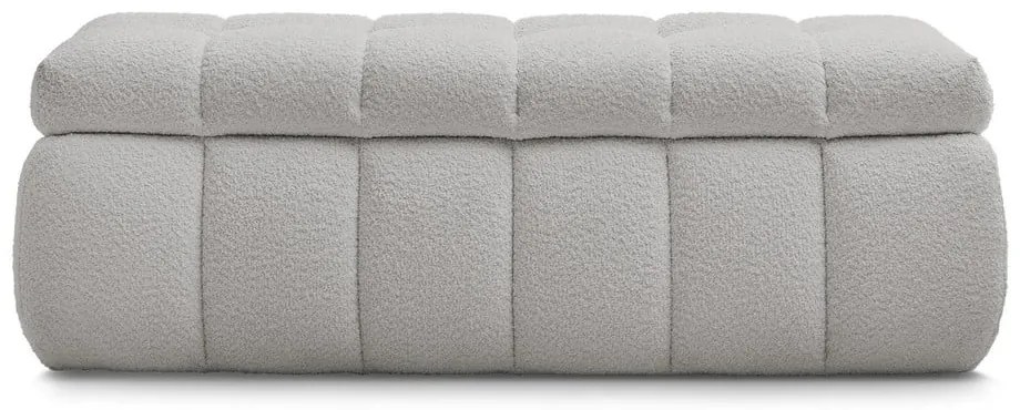 Светлосива пейка от букле Mont Blanc – Bobochic Paris