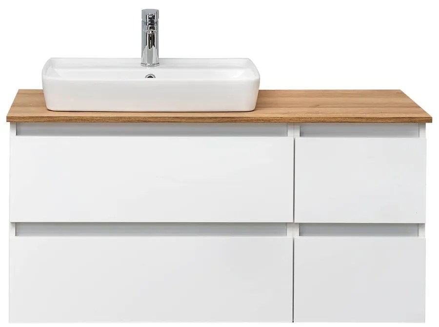 Бял висящ шкаф без мивка 110x53 cm Set 360 - Pelipal