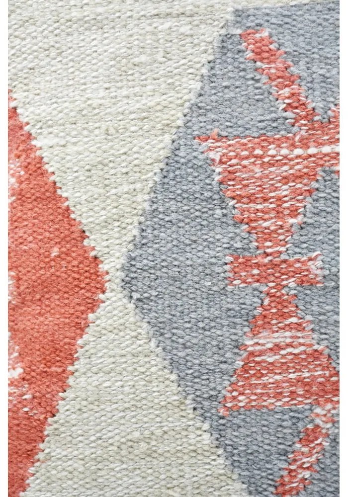 Възглавница за открито от рециклирана пластмаса Теракота, 45 x 45 cm - Green Decore