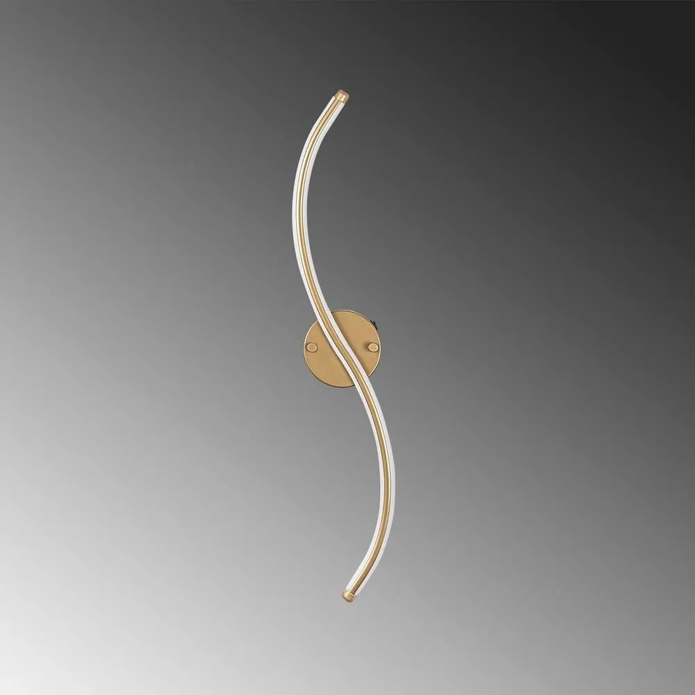 LED стенна лампа в златист цвят Yilan – Opviq lights