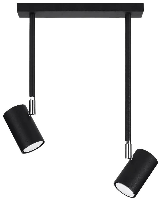 Черен прожектор 10x30 cm Jones – Sollux