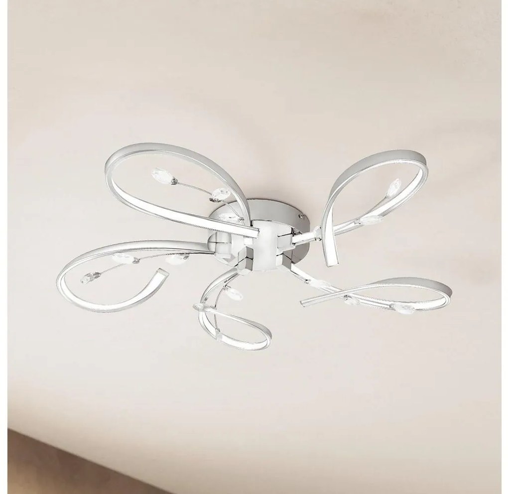 Eglo 97487 - LED плафониера VALLEMARE 5xLED/6,6W/230V