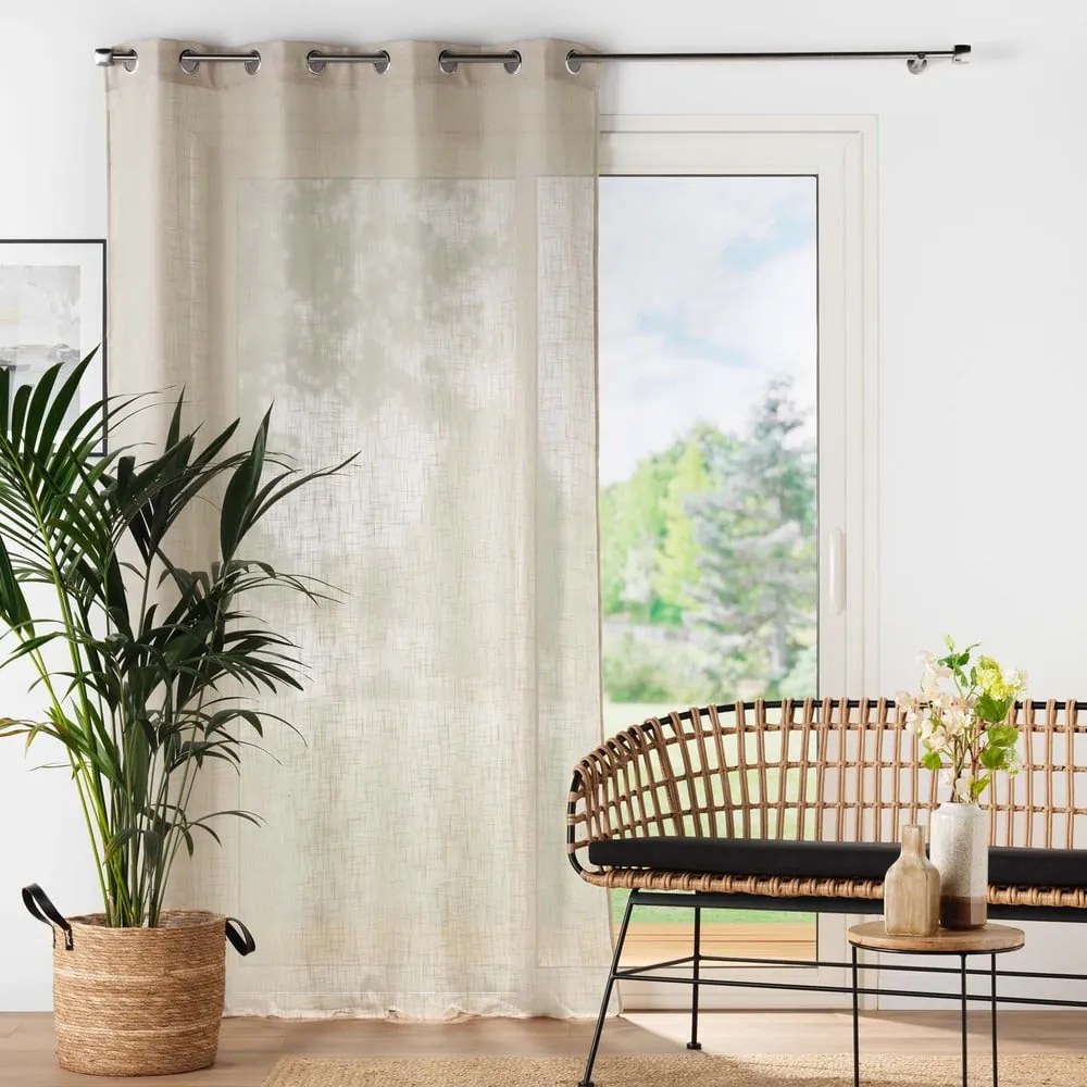 Кафява завеса 140x280 cm Haltona – douceur d'intérieur