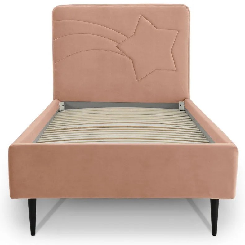 Розово детско легло 120x200 cm Star – Scandic