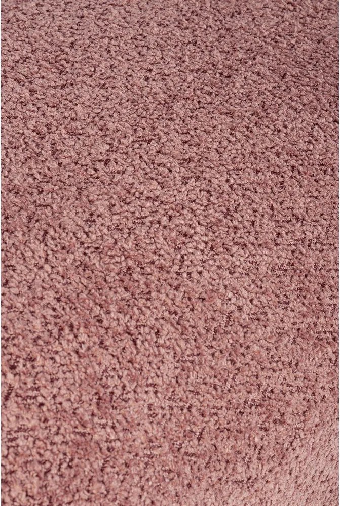 Теракотена подплатена пейка от прежда с примки от букле Dayla – Bizzotto