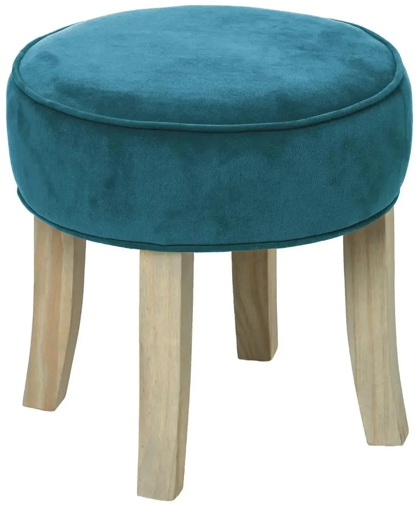 Табуретка atmosphera Adriel, Кадифе - Черен