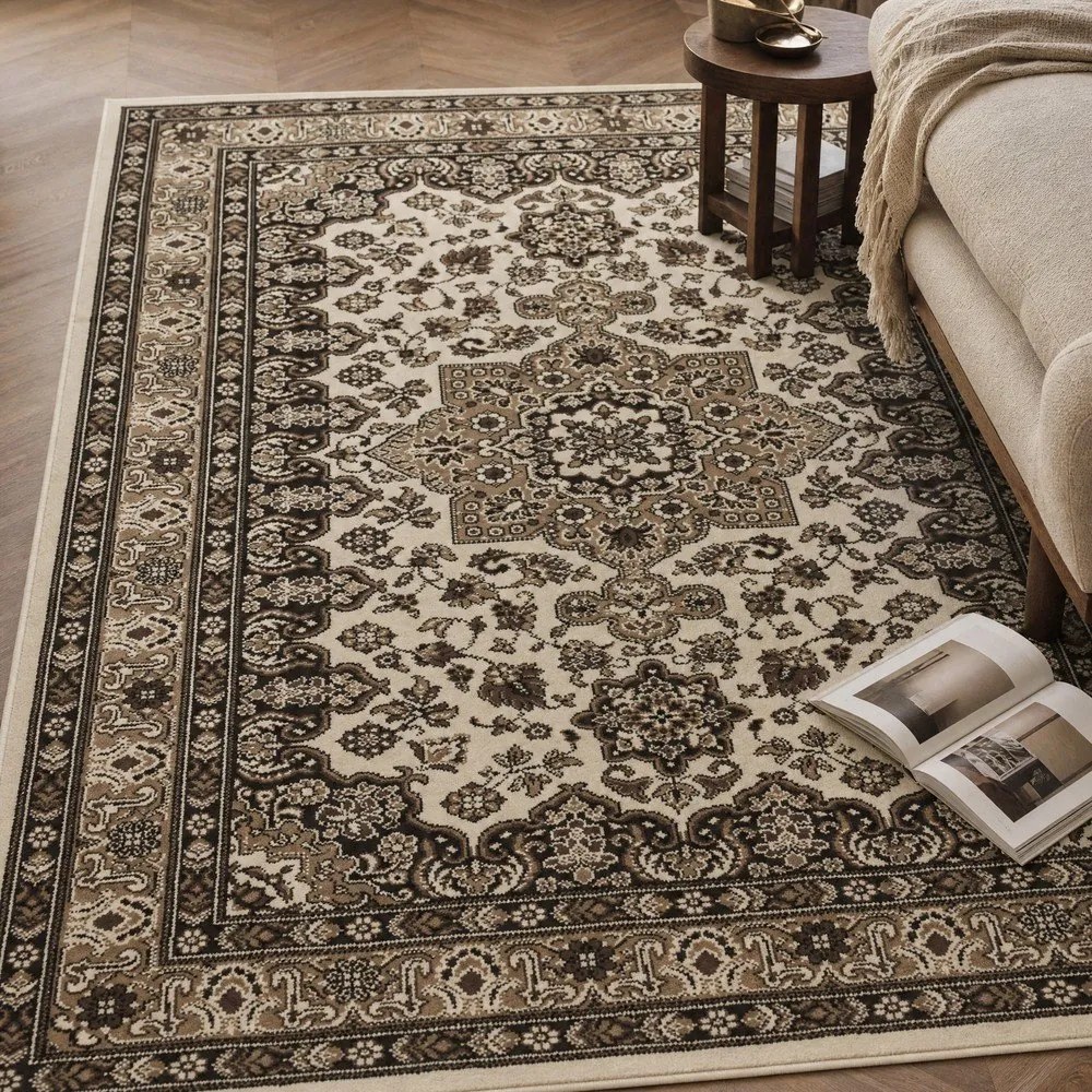 Бежов килим , 160 x 230 cm Parun Tabriz - Nouristan