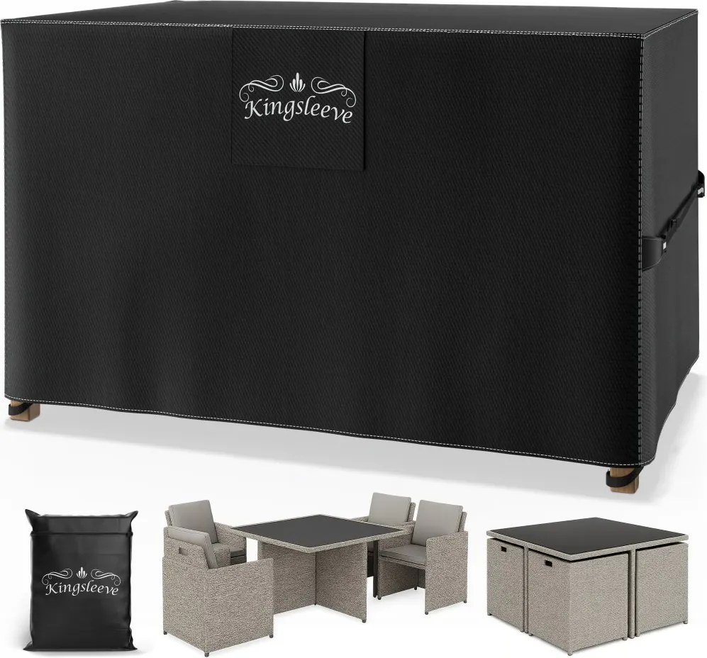 Водоустойчиво защитно покритие KINGSLEEVE® за градински мебели 180 x 120 x 74 cm