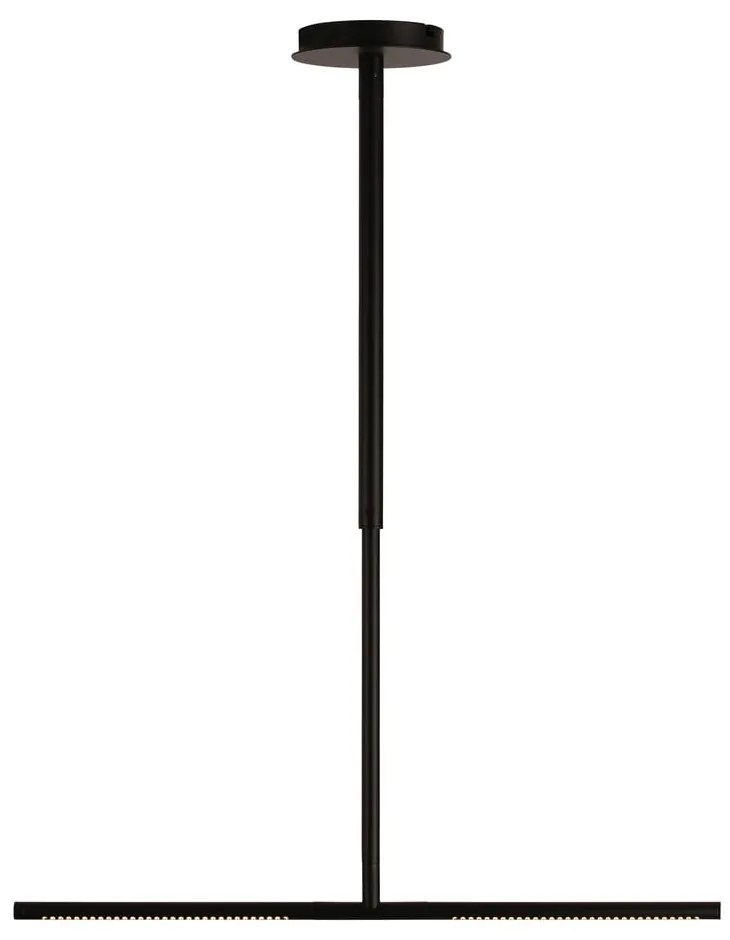 Черно метално LED висящо осветително тяло с метален абажур Omni Ceiling – UMAGE