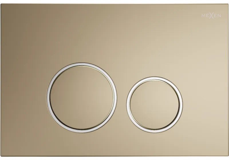 Mexen Fenix 05  бутон за промиване, златен шампанско - 600504