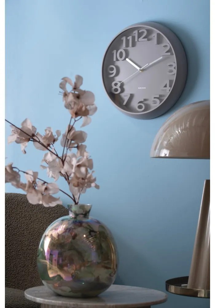 Стенен часовник ø 33,5 cm Elevated Classic Numbers – Karlsson