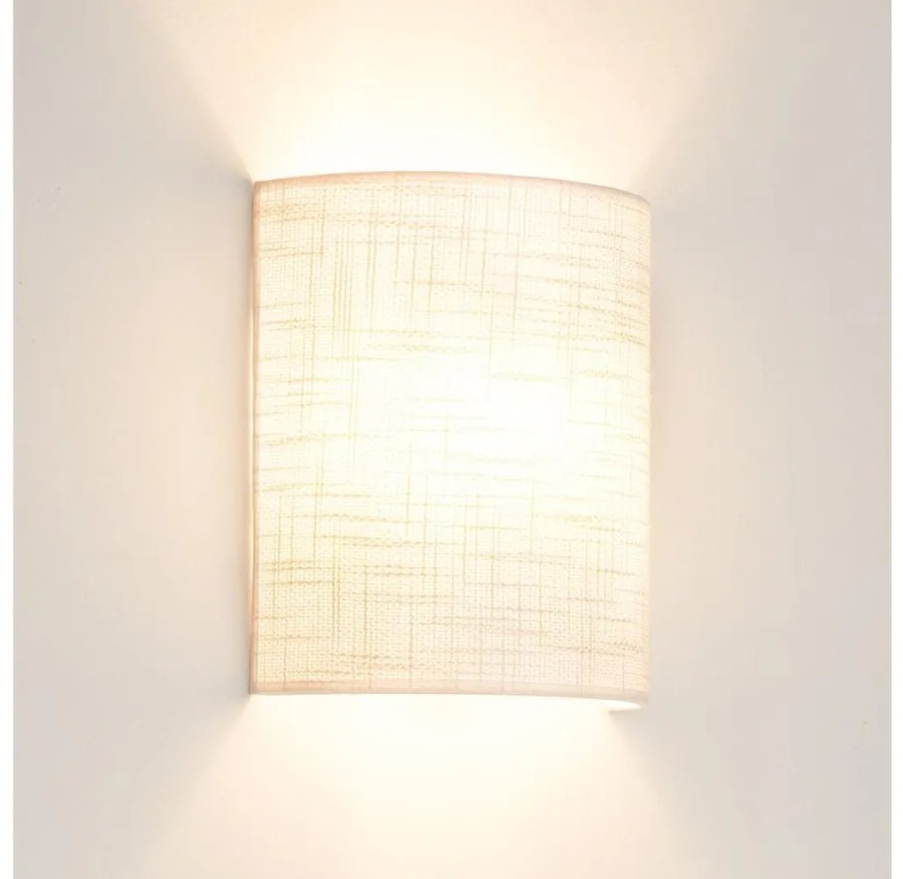 Brilagi - Аплик SEMI 1xE27/15W/230V Ø 20 см светлосив