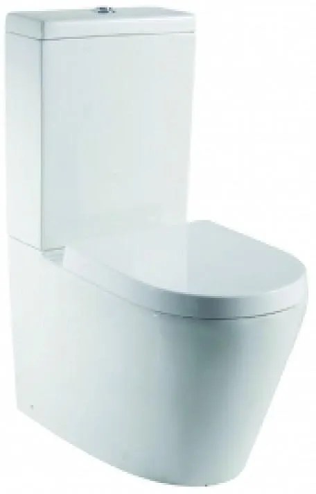 Моноблок ICC 7038, Inter Ceramic, седалка и капак, порцелан, бял, 85.5x67x36см