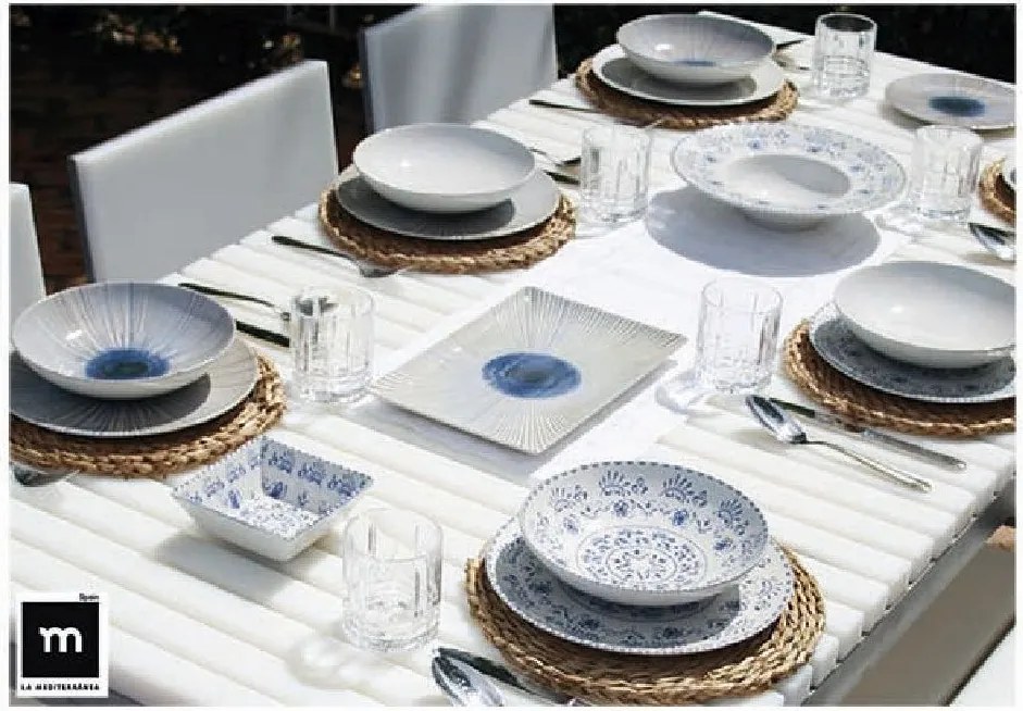 Плато LA MEDITERRANEA Blur, 20x13 cm, Порцелан - 25x15 cm