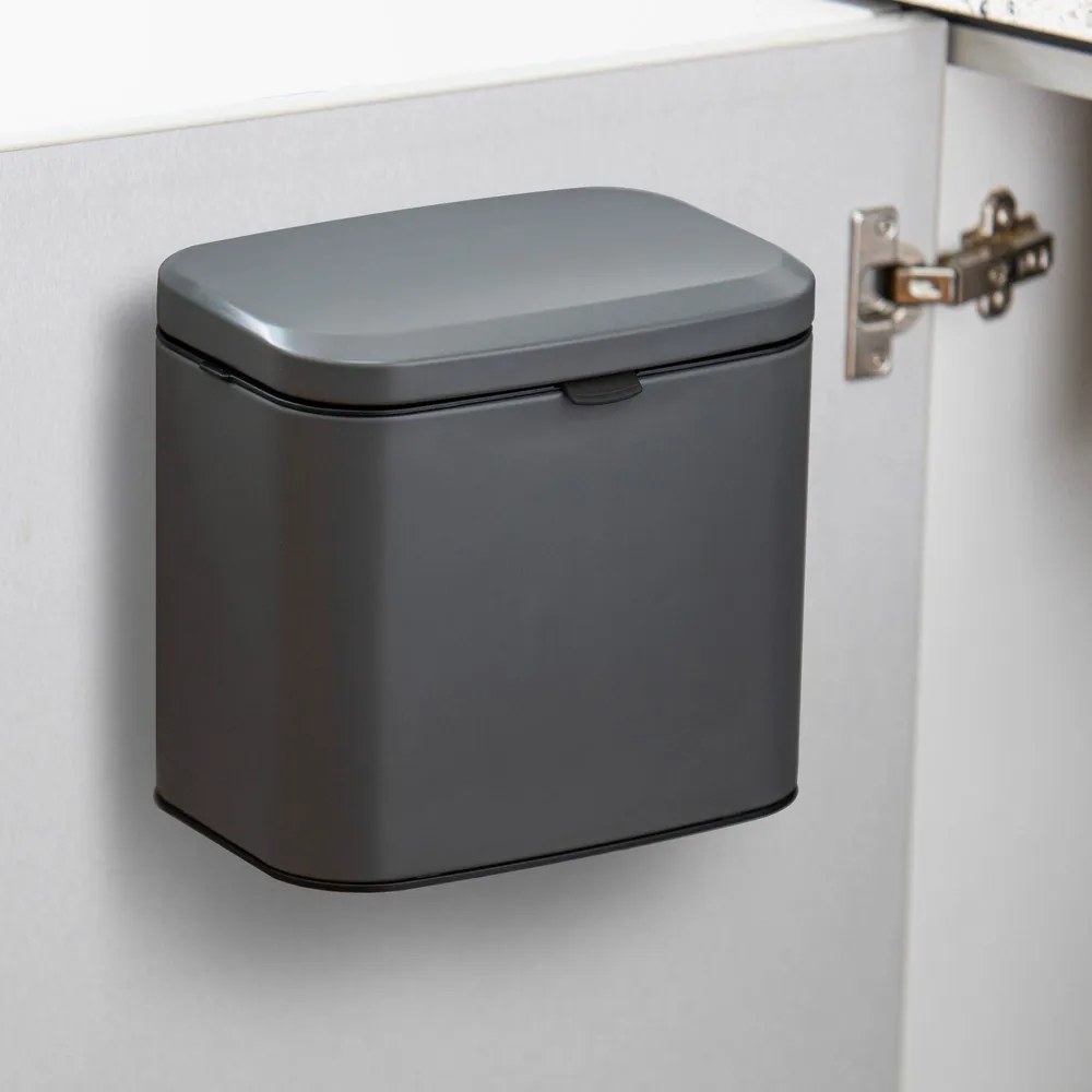 Тъмносив контейнер за компостируеми отпадъци 4 l Essentials – Ladelle