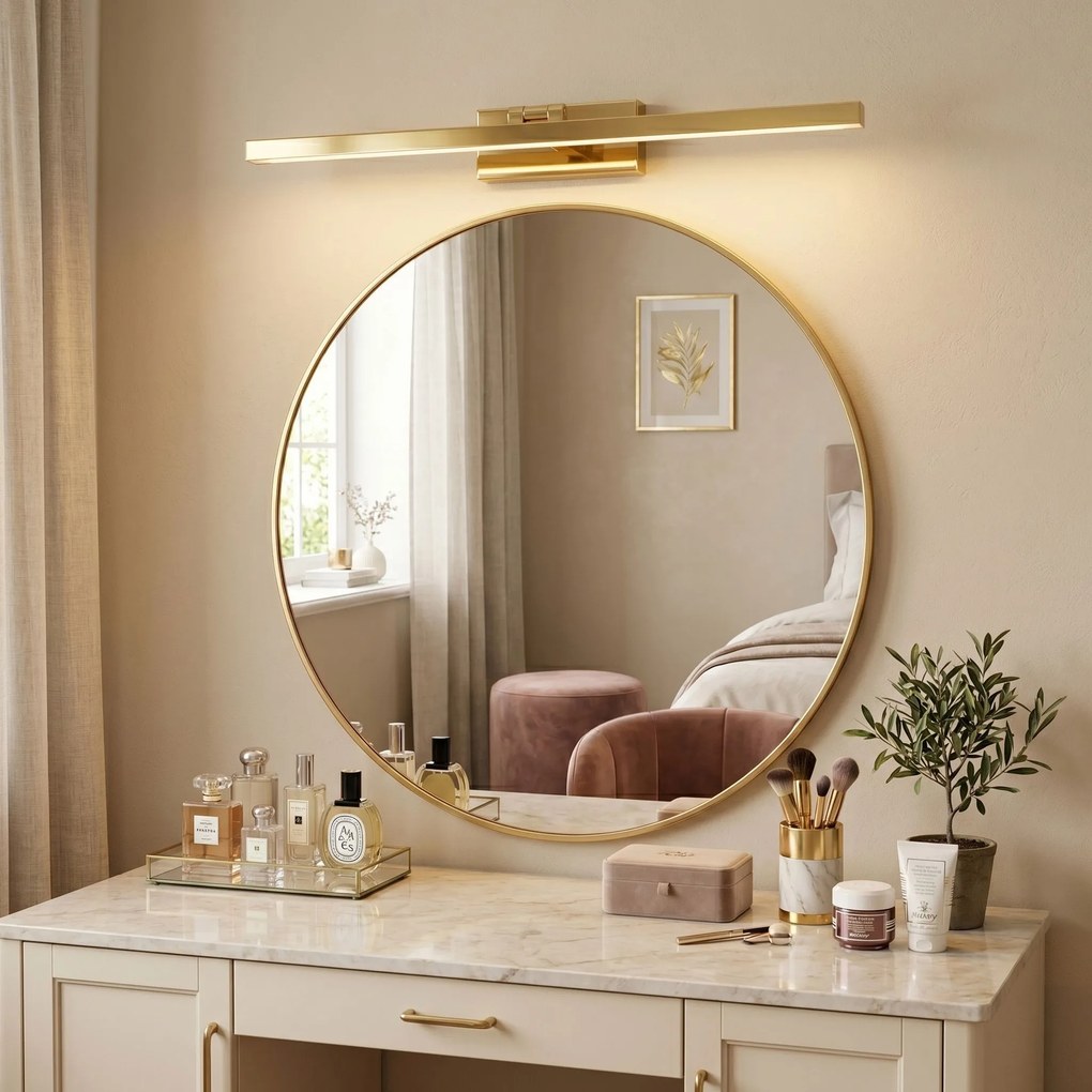 LED аплик за баня APP1862-1W 80 cm GOLD