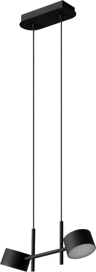 Osram - LED димируем полилей на кабел DECOR KYOTO 2xLED/10W/230V черен