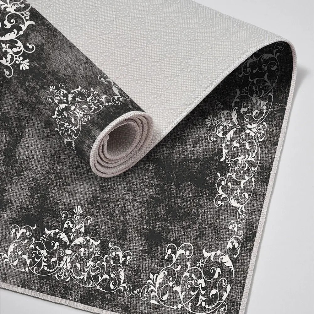 Сиви килими за баня в комплект 2 бр. 60x100 cm – Foutastic