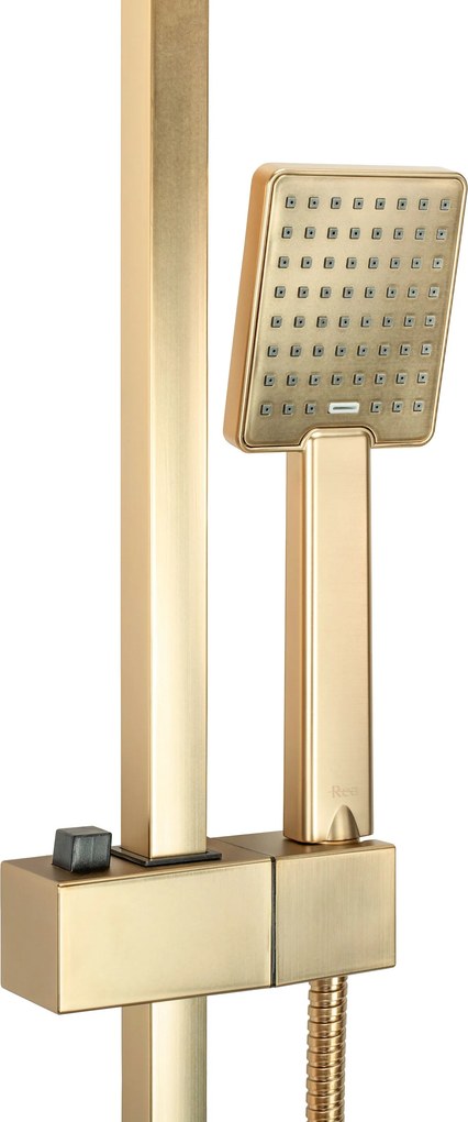 Комплект за душ REA JACK BRUSHED GOLD