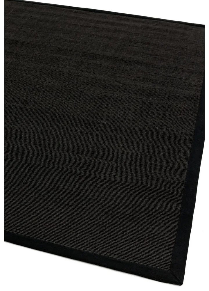 Черен килим 300x200 cm Sisal - Asiatic Carpets