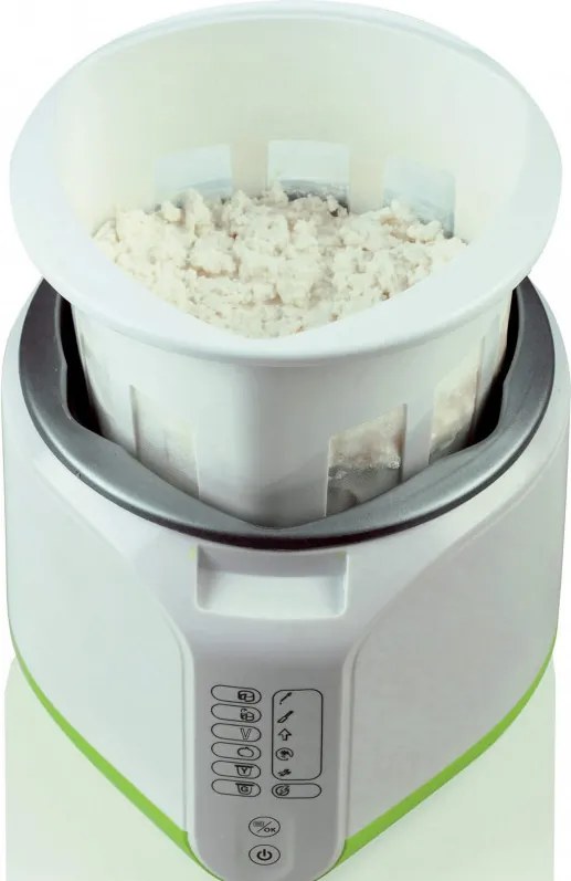Уред за сирена и кисело мляко Ariete B-CHEESE 0615/00, 500W, 2 л, 6 програми, 90C, 6 индикатора, Бял/зелен