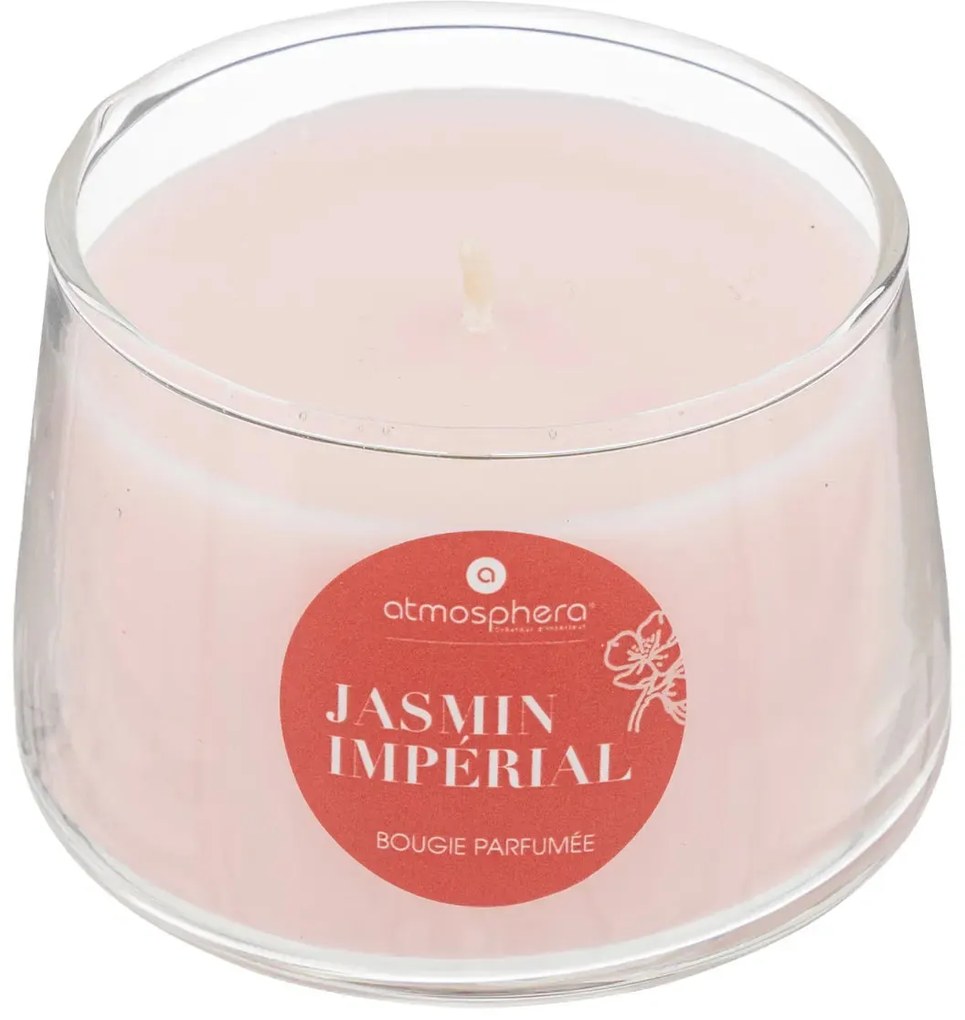 Ароматна свещ atmosphera Izor, Стъкло, 110 g - Jasmine