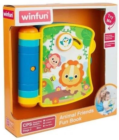 Winfun - Музикален Охлюв с Топчета за дърпане