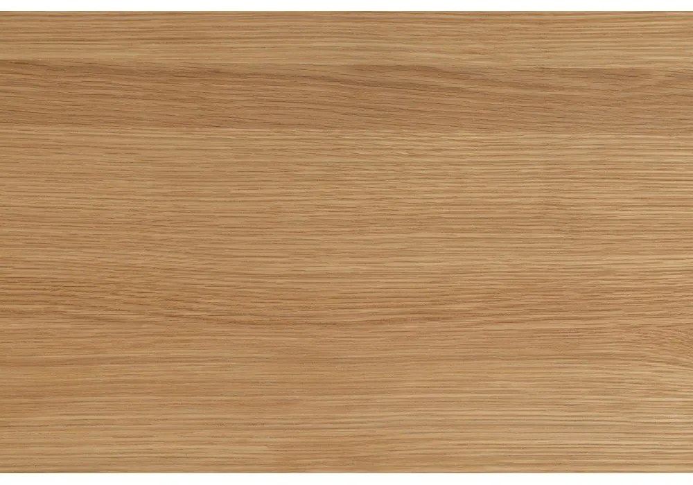 Кръгла масичка за кафе в черен и естествен цвят с дъбов плот ø 65 cm Soli – Actona