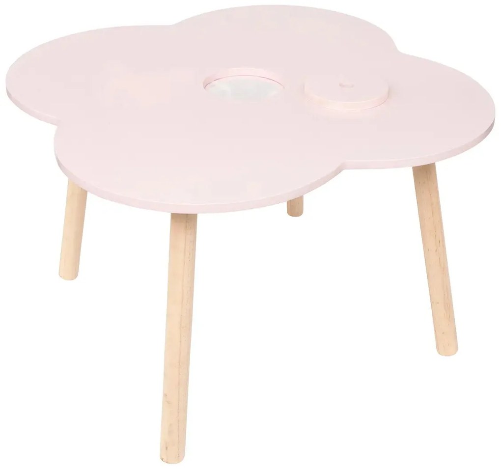 Детска маса atmosphera Flower, MDF, Розов