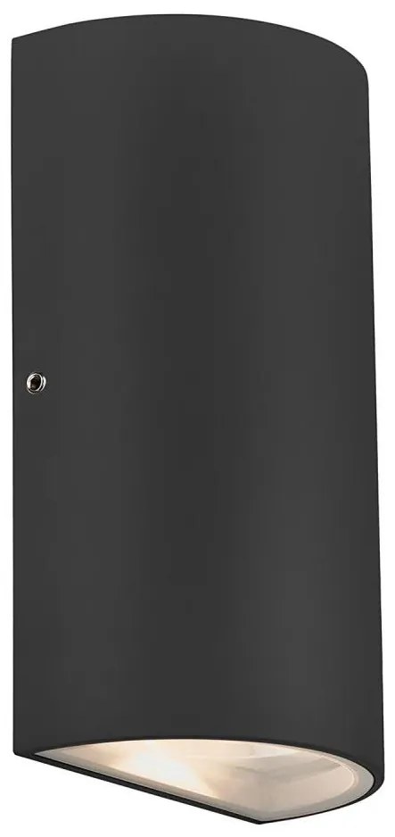 Nordlux - LED Екстериорен аплик ROLD LED/10,5W/230V IP54 черен