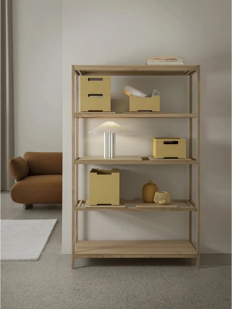 Светложълта кутия за съхранение 25x39x27 cm Kasane L – Blomus