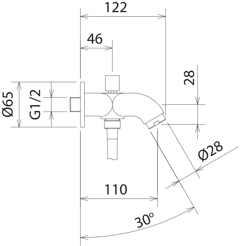 Пълнител за вана LaTorre New Tech 12144