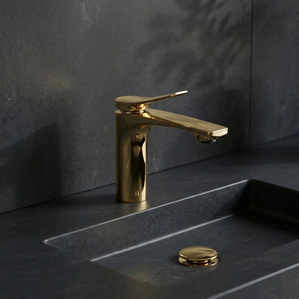 Смесител за мивка REA Vision Gold Low