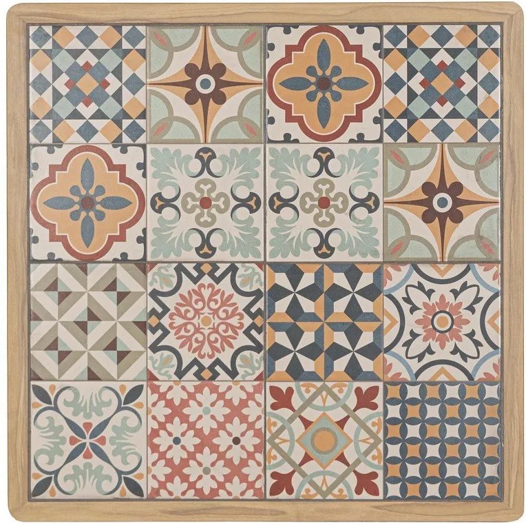 Стоманена градинска масичка 73x73 cm Kalimera – Bizzotto