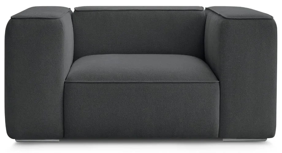 Тъмносиво кресло Zephyr – Bobochic Paris