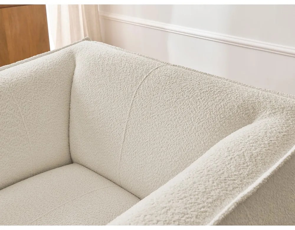 Бежово кресло от прежда с примки от букле Giorgia – Bobochic Paris