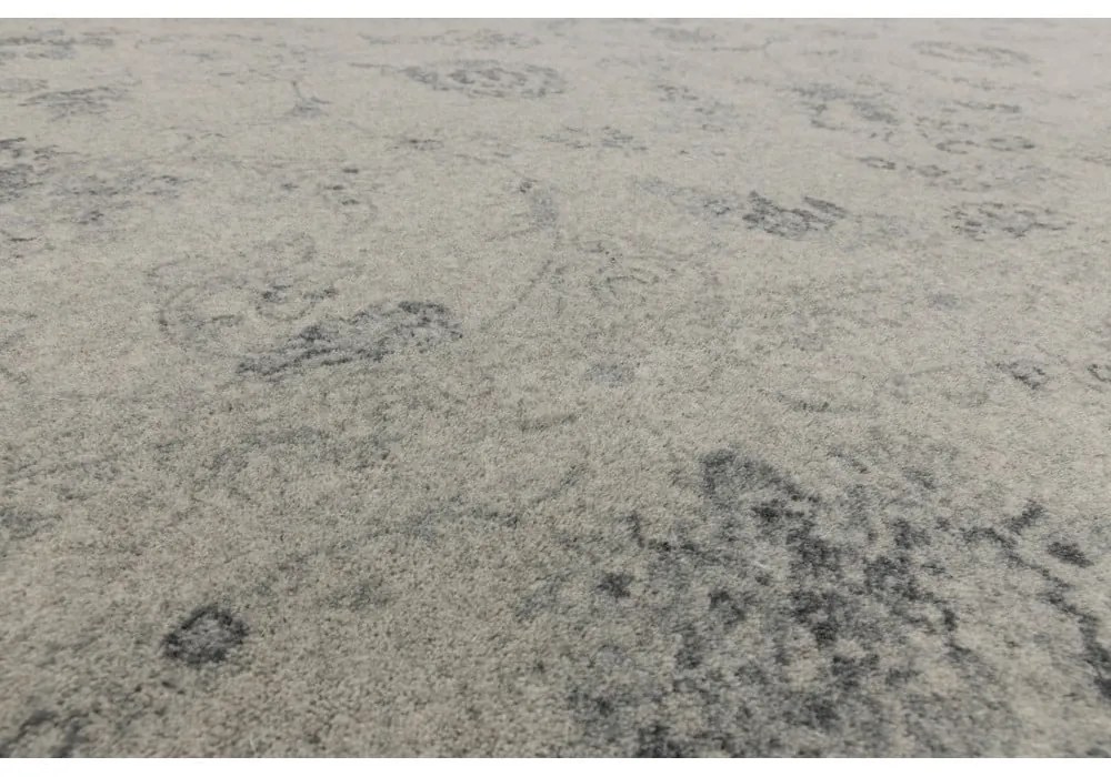 Бежов вълнен килим 133x190 cm Calisia Vintage Flora – Agnella