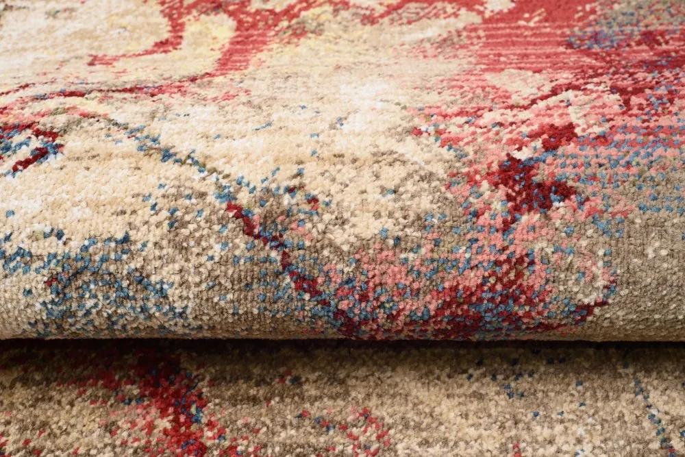 Дизайнерски килим с абстрактна шарка за всекидневната Ширина: 120 см | Дължина: 170 см