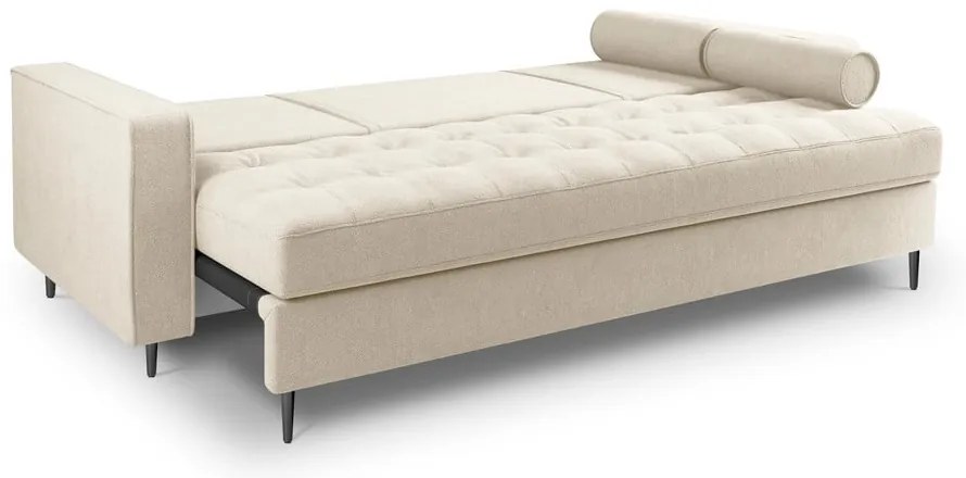 Светлобежов разтегателен диван Santo - Milo Casa