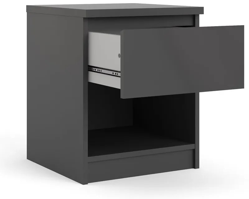 Черно нощно шкафче Naia - Tvilum