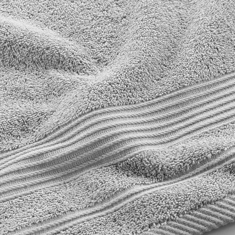 Светлосива памучна кърпа от тери 50x90 cm Tendresse – douceur d'intérieur