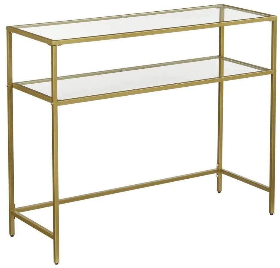 Конзолна маса CIREL златна