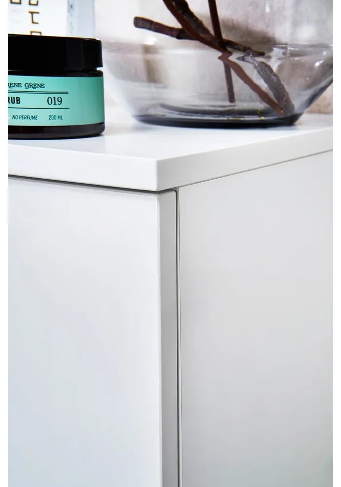 Бял висящ шкаф за баня 35x125 cm Set 360 - Pelipal