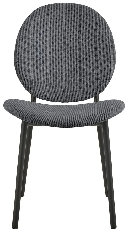 Антрацитен трапезен стол Cliff – Actona