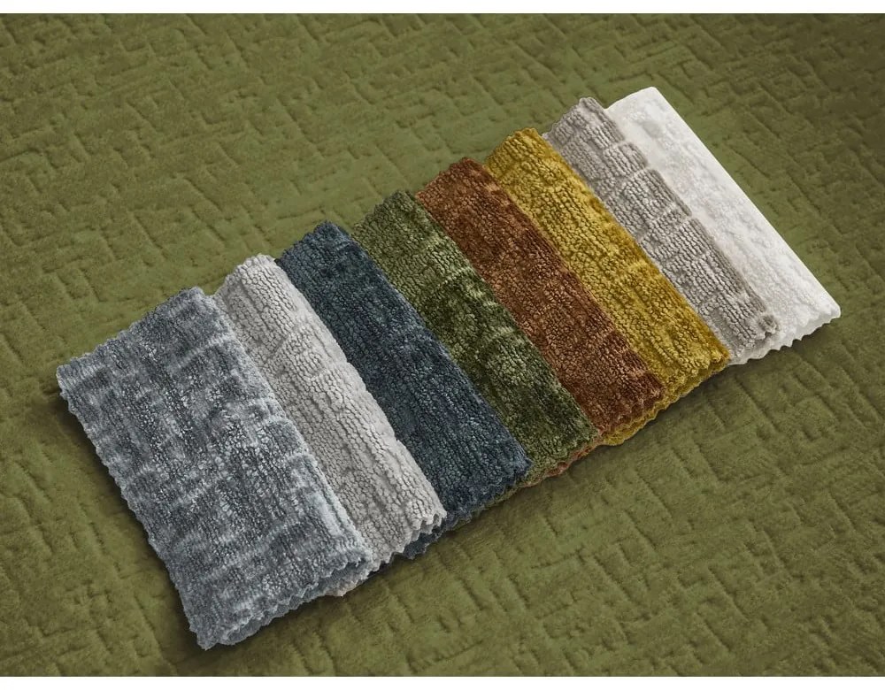 Зелен шенилов сгъваем диван 228 cm Neyo – Bobochic Paris