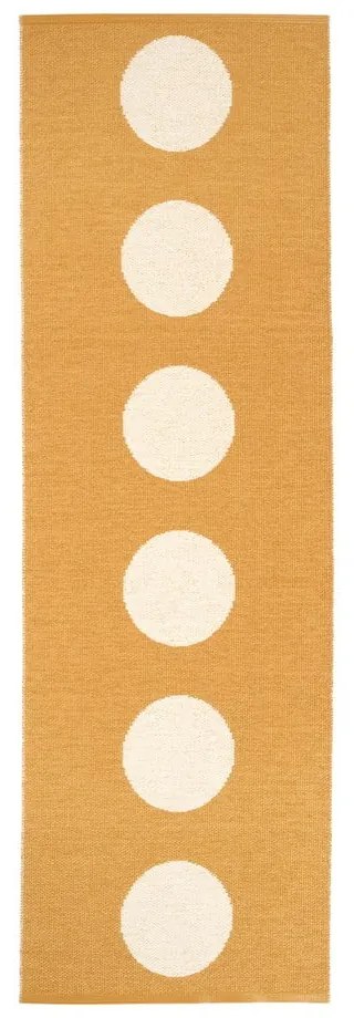 Пътека за открито и закрито в цвят жълта охра 70x225 cm Vera Ochre – Pappelina