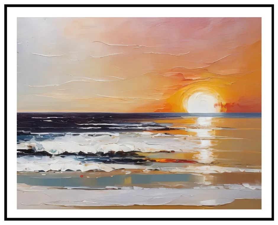 Картина 40x50 cm Sunset on the Beach – knor