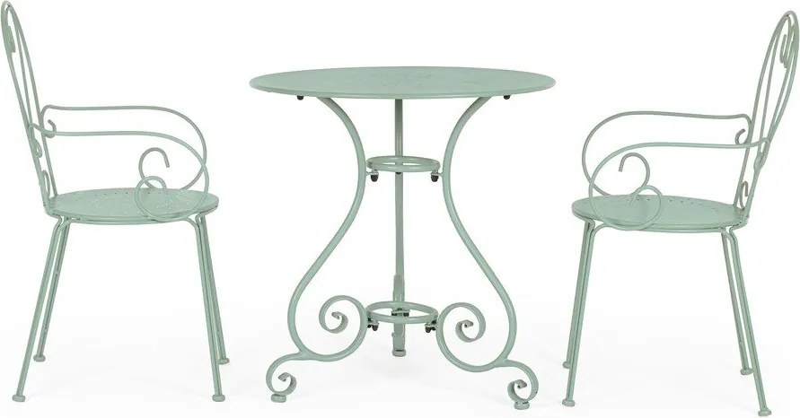 Стоманена кръгла градинска масичка ø 70 cm Etienne – Bizzotto