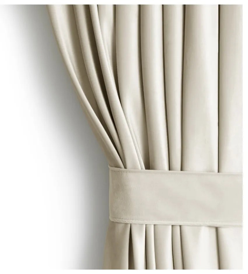 Бежово затъмняващо перде 140x245 cm Eyelets – Restilo